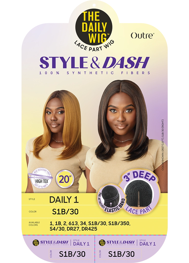 Outre The Daily Wig Style and Dash Lace Part Wig Daily 1 - Elevate Styles