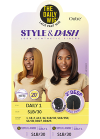 Thumbnail for Outre The Daily Wig Style and Dash Lace Part Wig Daily 1 - Elevate Styles