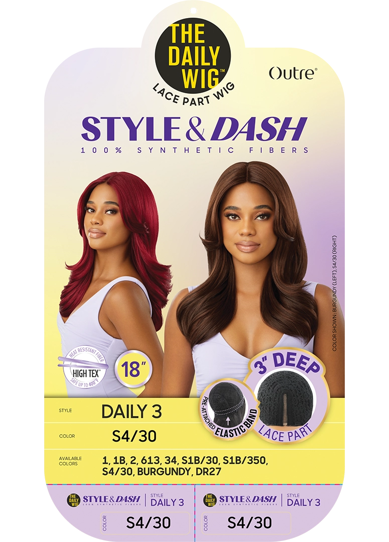 Outre The Daily Wig Style and Dash Lace Part Wig Daily 3 - Elevate Styles