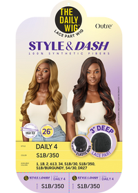 Thumbnail for Outre The Daily Wig Style and Dash Lace Part Wig Daily 4 - Elevate Styles