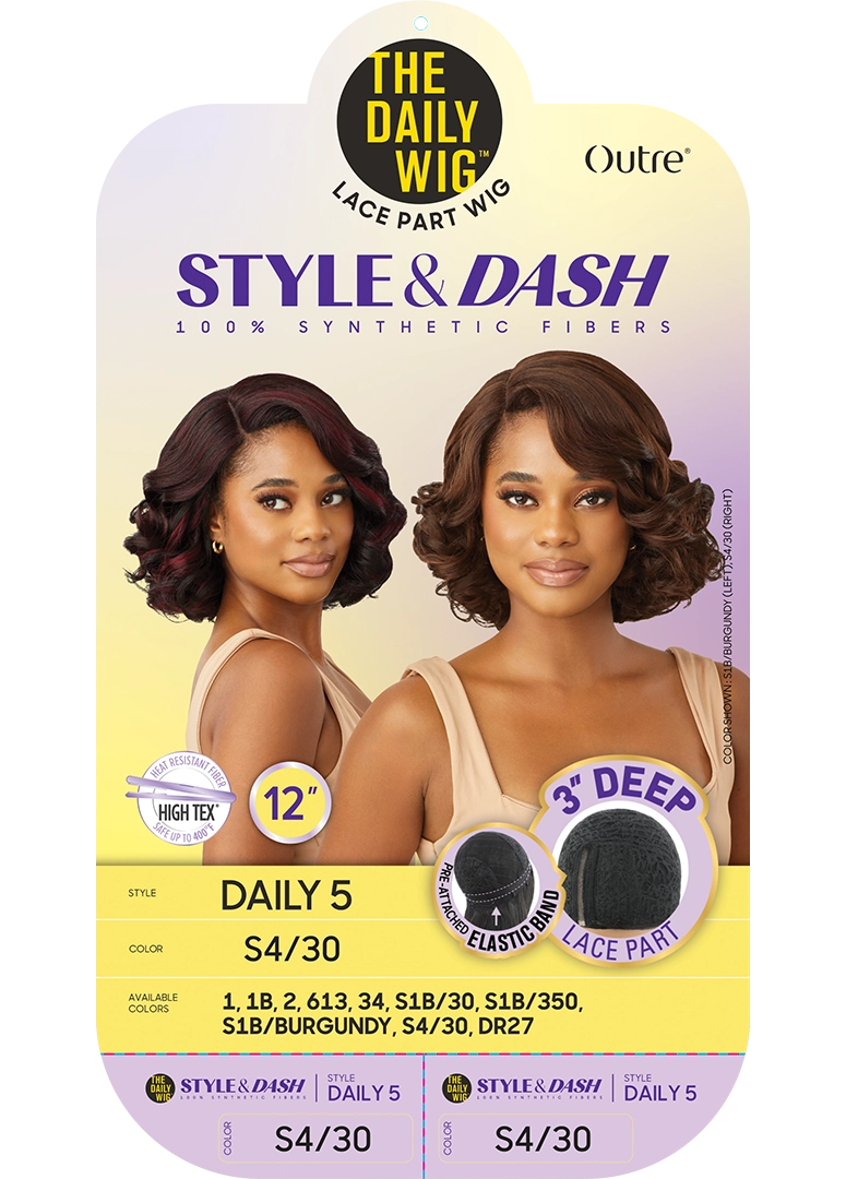 Outre The Daily Wig Style and Dash Lace Part Wig Daily 5 - Elevate Styles