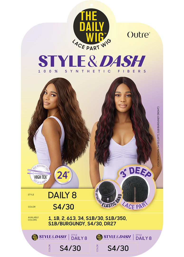 Outre The Daily Wig Style and Dash Lace Part Wig Daily 8 - Elevate Styles