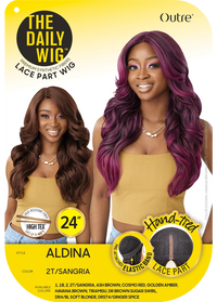Thumbnail for Outre The Daily Wig Lace Part Wig Aldina - Elevate Styles
