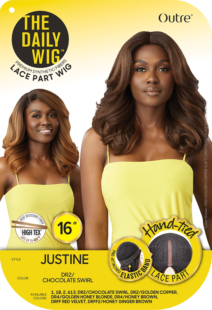Outre The Daily Wig Lace Part Wig Justine - Elevate Styles