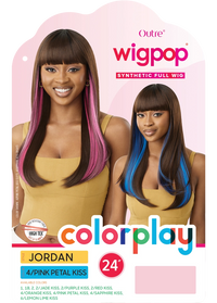 Thumbnail for Outre Wig Pop Synthetic Full Wig Jordan - Elevate Styles