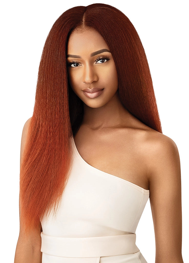 Outre Big Beautiful Hair Clip-in 9PCS - KINKY STRAIGHT 18" - Elevate Styles