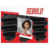Thumbnail for Sensationnel Rebold 100 Percent Human Hair Deep Curl 3 Piece Weave Set 9 Inch - Elevate Styles