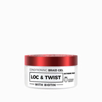 Thumbnail for Loc & Twist Conditioning Braid Gel – Strawberry (Extreme Hold) 5.07 Oz - Elevate Styles