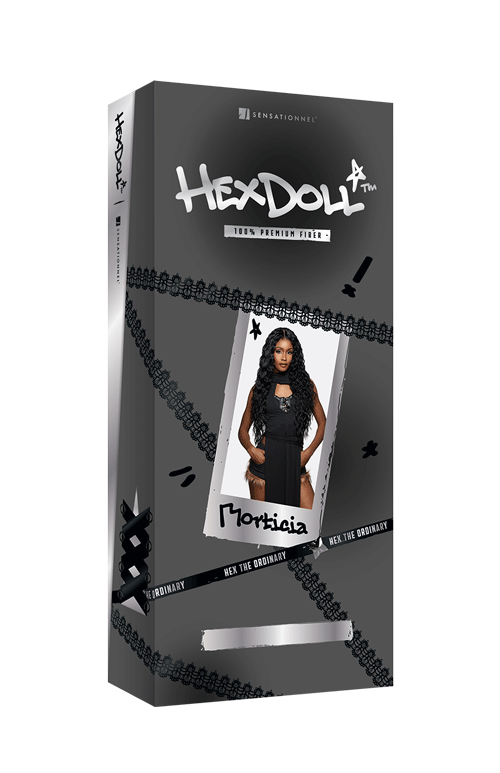Sensationnel Hexdoll  13x4 HD Lace Wig Glueless Pre Plucked Body Wave Morticia HXDMOR - Elevate Styles