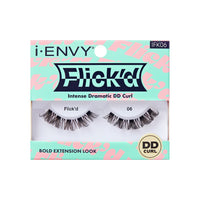 Thumbnail for i-ENVY Flick’d Intense Dramatic DD Curl Lashes IFK06 - Elevate Styles