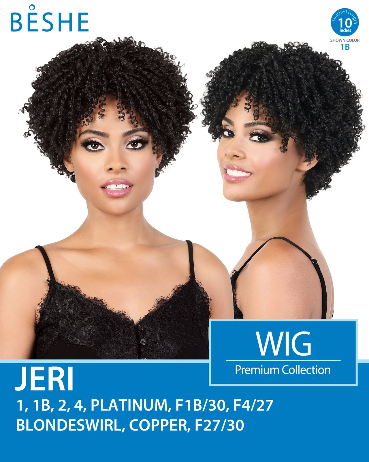 Beshe Premium Synthetic Wig Jeri - Elevate Styles
