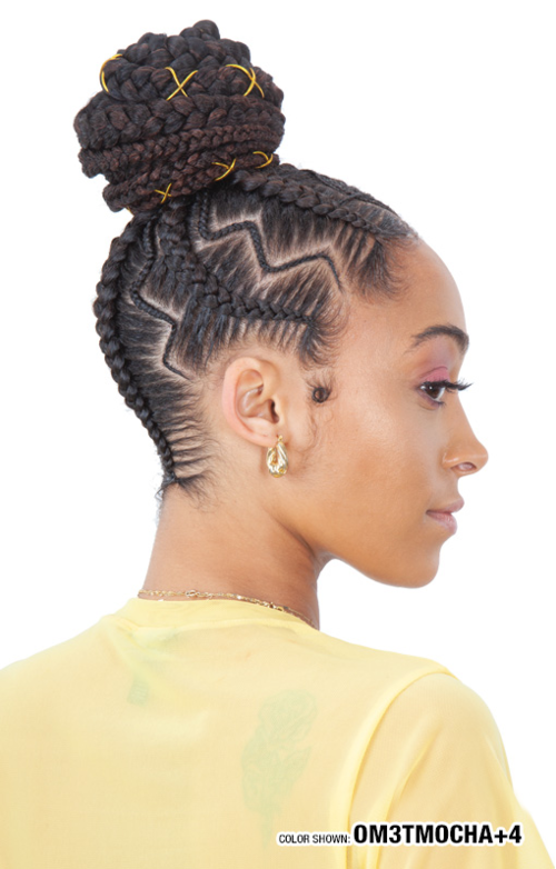 Freetress 3X Natural Texture Pre-Stretched Braid 301 - 28' - Elevate Styles