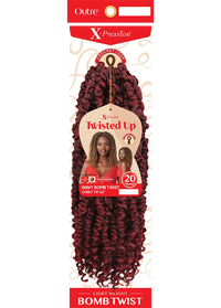 Thumbnail for Outre X-Pression Twisted Up Wavy Bomb Twist Curly Tip 12