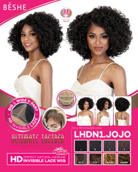 Thumbnail for Beshe HD Invisible Lace Front Wig with Natural Curly Style LHDN1.JOJO - Elevate Styles