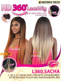 Thumbnail for Motown Tress HD 360 Spinable Lace Part Wig L360.SACHA - ANNS BEAUTY SUPPLY