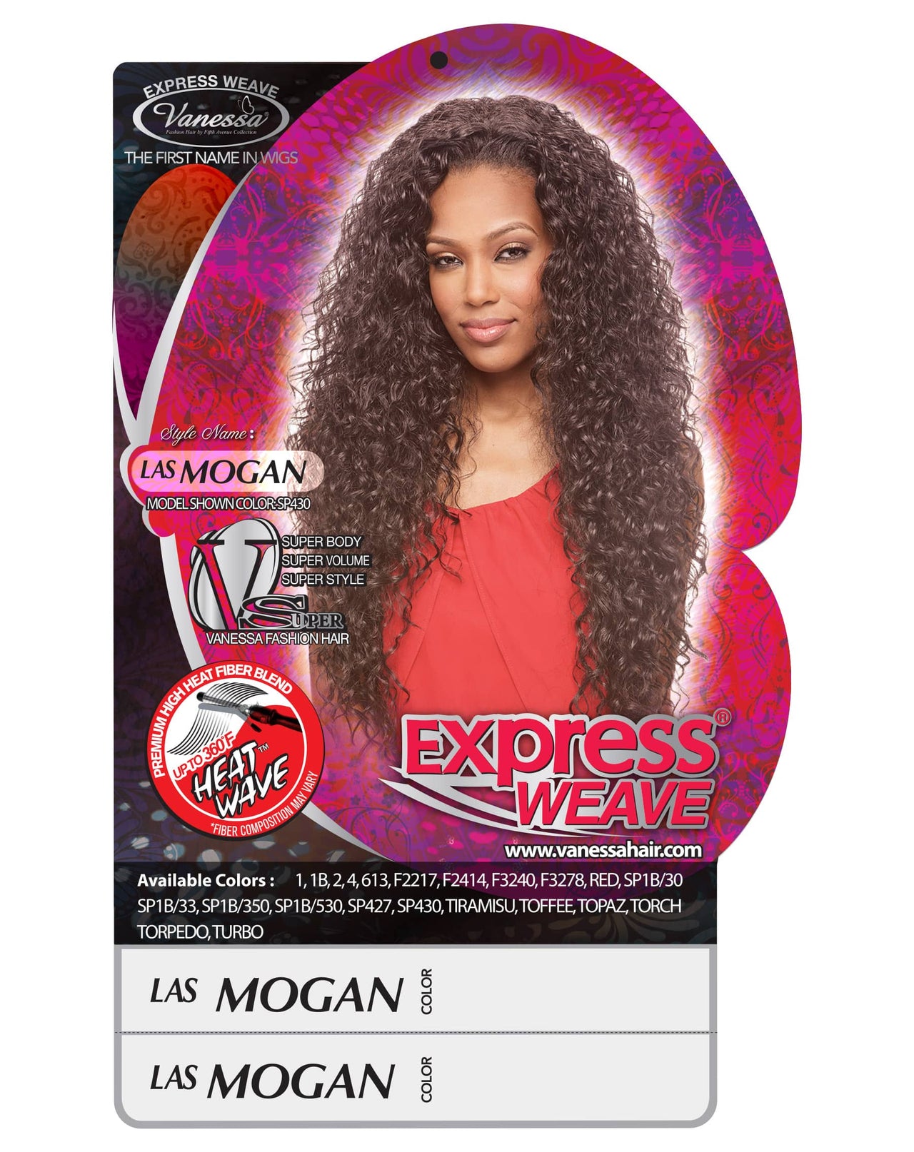 Vanessa Express Weave Half Wig Las Mogan - Elevate Styles