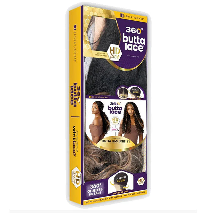 Sensationnel 360 Butta Lace Glueless HD Deep Center Part Wig Butta 360 Unit 11 LDB360011 - Elevate Styles