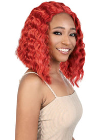 Thumbnail for Motown Tress Swiss Deep Part Lace Front Wig LDP.CRIMP6 - Elevate Styles