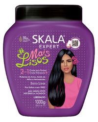 Thumbnail for Skala Expert #MaisLisos 2-in-1 Conditioning Treatment & Combing Cream (1000g) - Elevate Styles