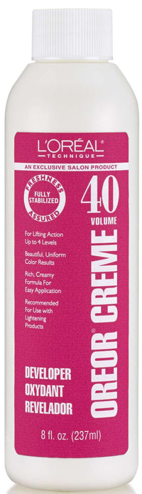 Thumbnail for LOreal Oreor Creme Developer 40 Volume 8 oz - Elevate Styles