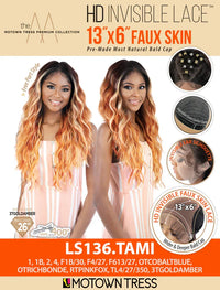 Thumbnail for Motown Tress 13X6 Faux Skin HD Lace Front Wig LS136.TAMI - ANNS BEAUTY SUPPLY
