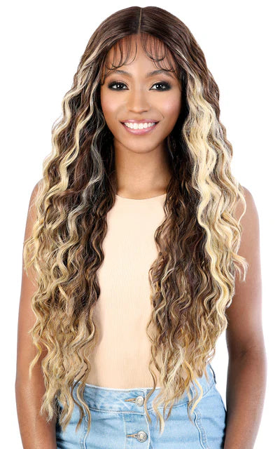 Motown Tress Glueless 13x7 HD Invisible Fake Scalp Lace Front Wig LS137.SAMI - Elevate Styles
