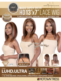 Thumbnail for Motown Tress Ultra Glueless HD 13X7 Lace Front Wig LUHD.ULTRA - ANNS BEAUTY SUPPLY