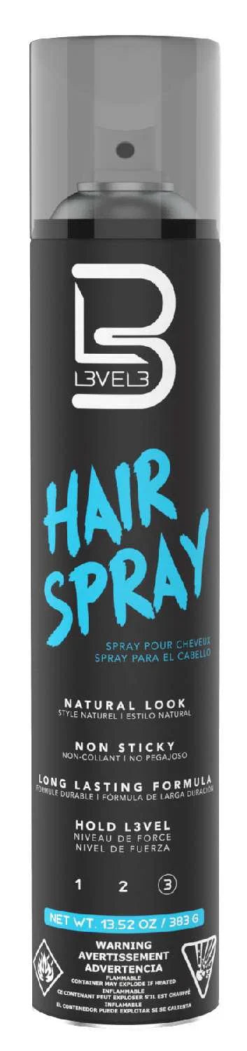 L3VEL3 Hair Spray Natural Look Hold Level 3 13.52 oz - Elevate Styles