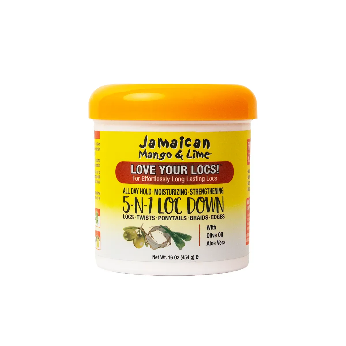 Jamaican Mango & Lime 5-N-1 Loc Down Mega Firm Holding Gel 16 Oz