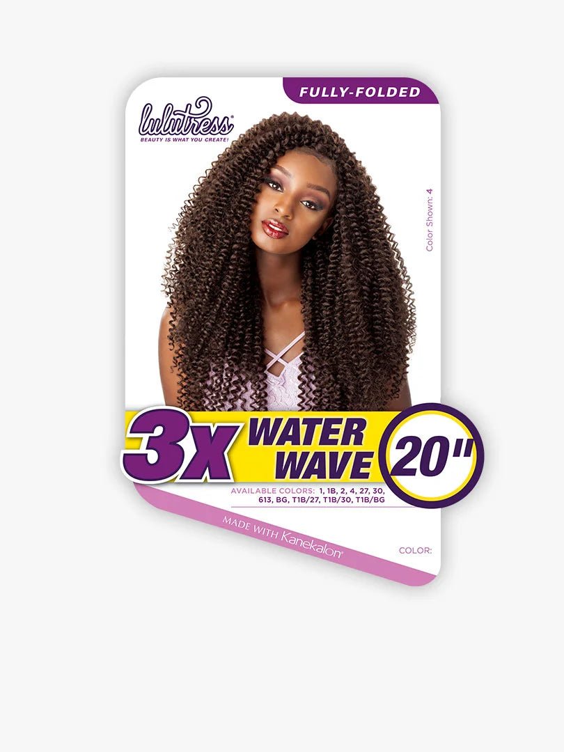 Sensationnel Lulutress 3x Water Wave 20" - Elevate Styles