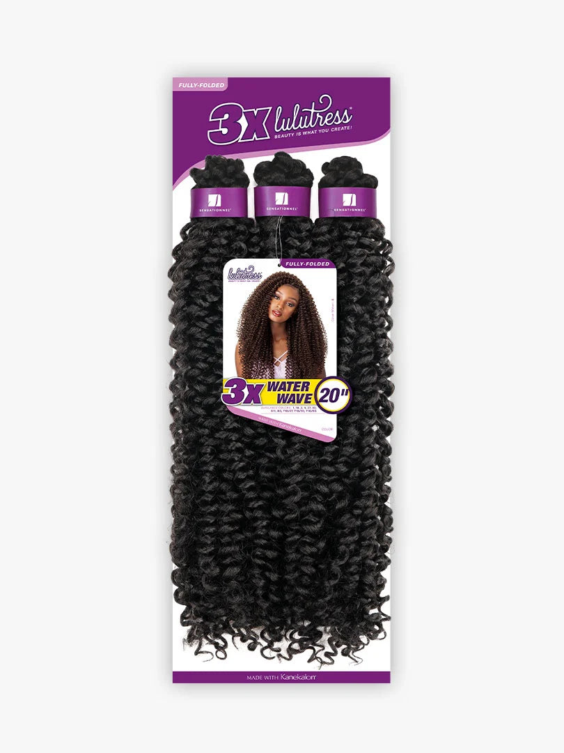 Sensationnel Lulutress 3x Water Wave 20" - Elevate Styles