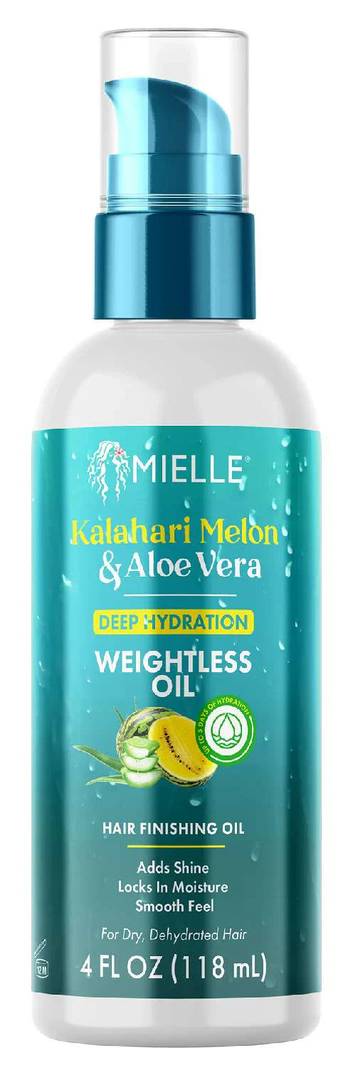 Mielle Kalahari Melon and Aloe Vera Weightless Oil Hair Finishing Oil 4 oz - Elevate Styles