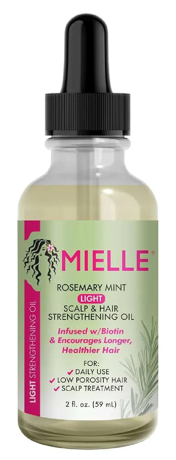 Mielle Rosemary Mint Light Scalp and Hair Strengthening Oil 2 oz - Elevate Styles