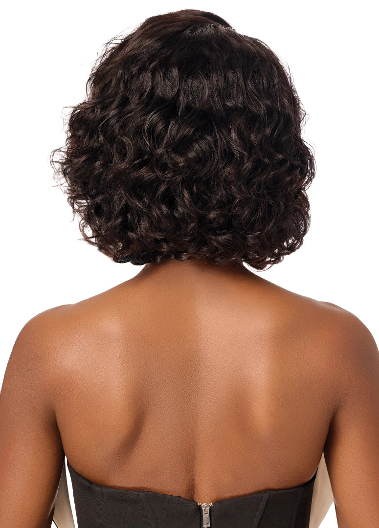 Outre MyTresses Black Label 13"x4" Lace Front Wig HH Virgin Wavy Bob 12" QLHMBVWB12 - Elevate Styles