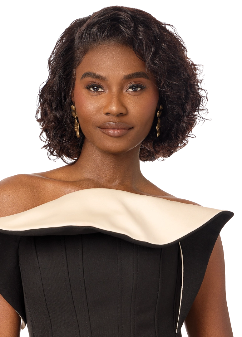 Outre MyTresses Black Label 13"x4" Lace Front Wig HH Virgin Wavy Bob 12" QLHMBVWB12 - Elevate Styles