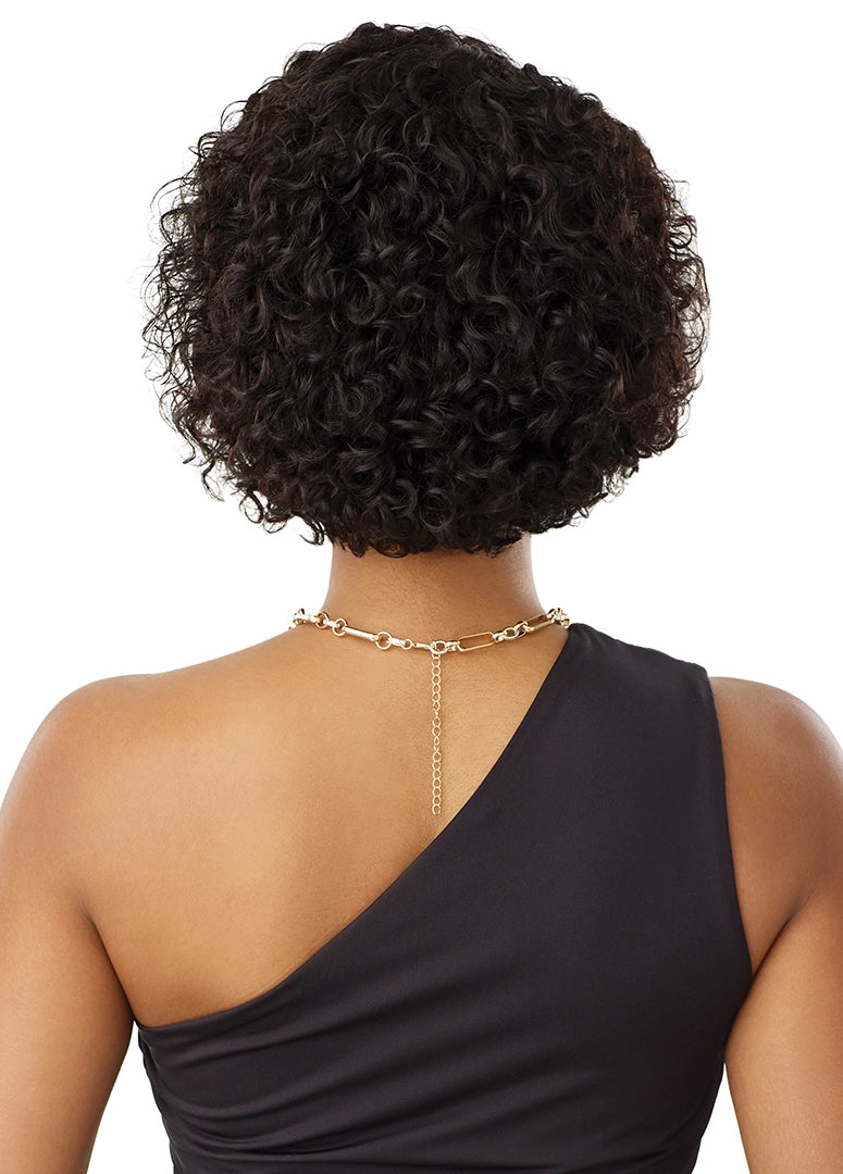Outre 100% Human Hair MyTresses Black Label 13x4 Lace Front Wig HH Deep Bob 8" QLHMBDVB8 - Elevate Styles
