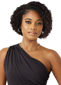 Thumbnail for Outre 100% Human Hair MyTresses Black Label 13x4 Lace Front Wig HH Deep Bob 8