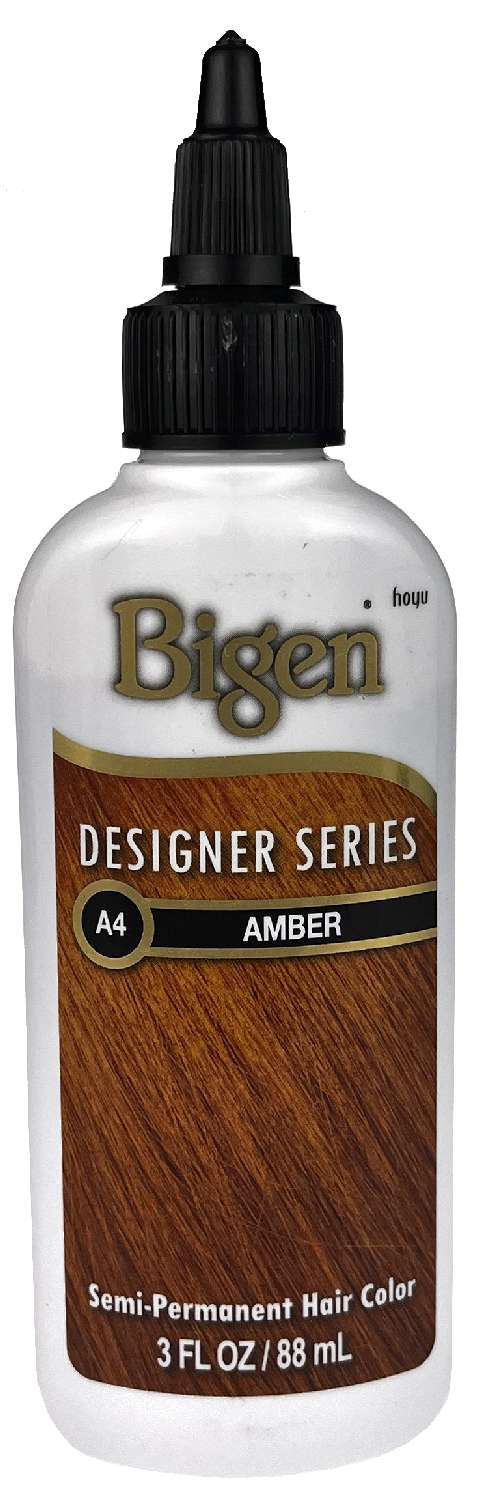 Bigen Designer Series Semi-Permanent Hair Color – A4 Amber – 3 fl oz - Elevate Styles