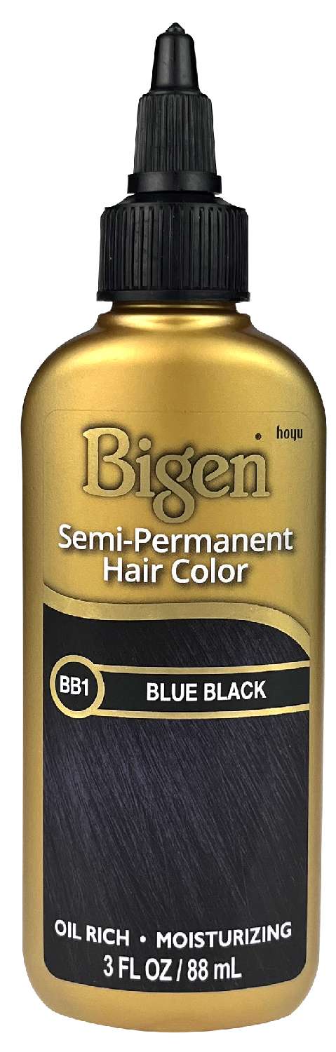 Bigen Semi-Permanent Hair Color BB1 Blue Black 3 Oz - Elevate Styles