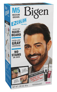 Thumbnail for Bigen EZ Color for Men – M5 Medium Brown - Elevate Styles