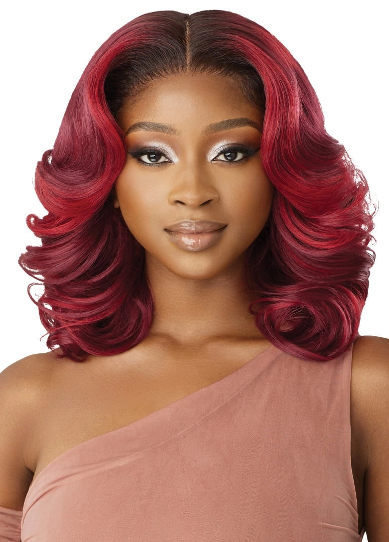 Outre 5"x 5" HD Lace Closure Lace Front Wig HHB-Body Wave 16" - Elevate Styles