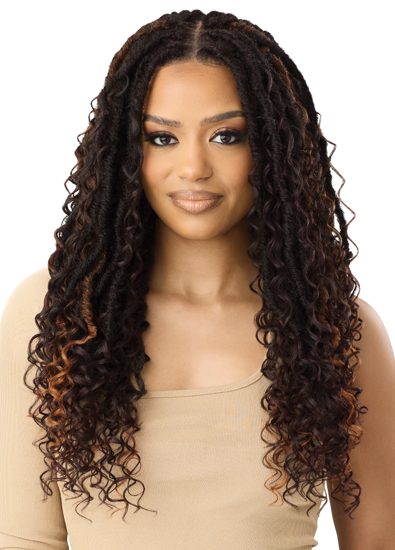 Outre 100% Hand-Tied Whole Lace Wig – Boho Deep Locs 26" - Elevate Styles