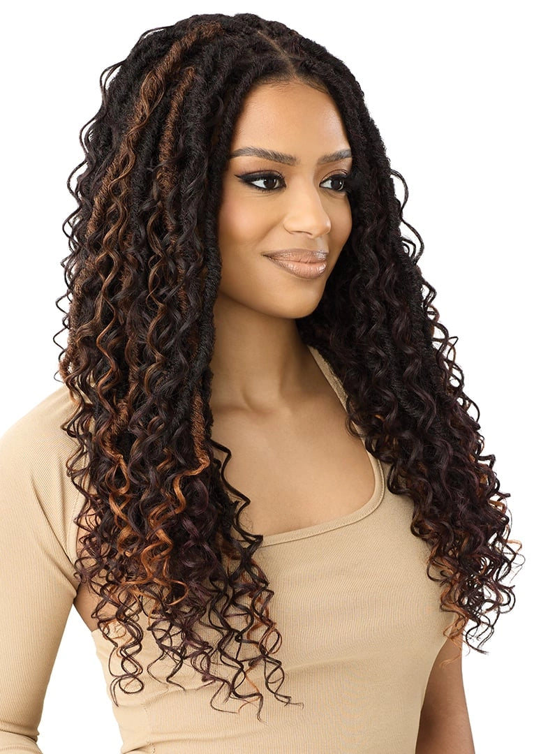 Outre 100% Hand-Tied Whole Lace Wig – Boho Deep Locs 26" - Elevate Styles