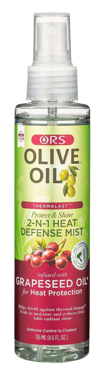 ORS Olive Oil Thermalast Protect and Shine 2 N 1 Heat Defense Mist 4.6 oz - Elevate Styles