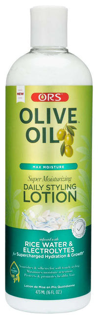 Thumbnail for ORS Olive Oil Max Moisture Super Moisturizing Daily Styling Lotion - 16 FL oz - Elevate Styles