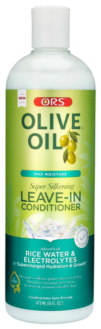 Thumbnail for ORS Olive Oil Leave-In Conditioner with Rice Water & Electrolytes – 16 fl oz - Elevate Styles