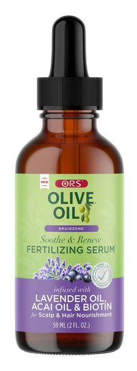 Thumbnail for ORS Olive Oil Braidzone Soothe and Renew Fertilizing Serum 2 oz - Elevate Styles