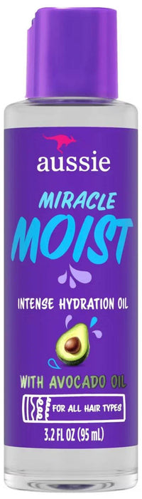 Thumbnail for Aussie Miracle Moist Intense Hydration Oil Avocado Oil 3.2 oz - Elevate Styles