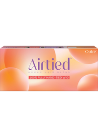 Thumbnail for Outre Airtied Human Hair Blend Vanish HD+ Lace Front Wig HHB-Natural Wave 20 QLHBFHNW20 - Elevate Styles
