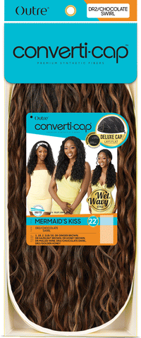 Thumbnail for Outre Converti-Cap Deluxe Cap Wig Wet N Wavy Mermaids Kiss - Elevate Styles